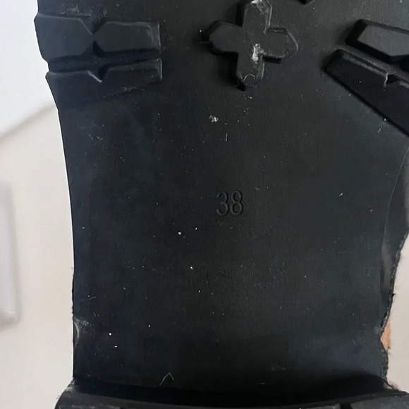 MARC BY MARC JACOBS Engineer Leopard Print Biker Ankle Boots Women's Siz… - Picture 9 of 10